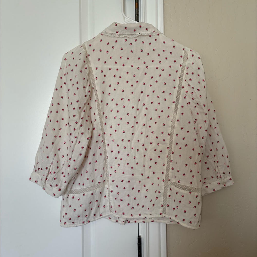 Sezane Short Sleeve Blouse - Picture 2 of 8